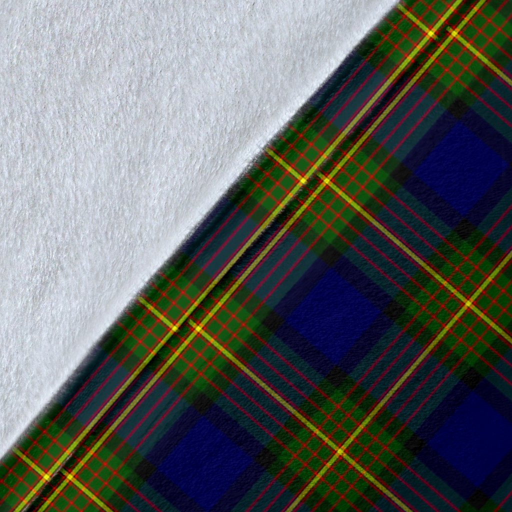 Muir Family Tartan Crest Blankets