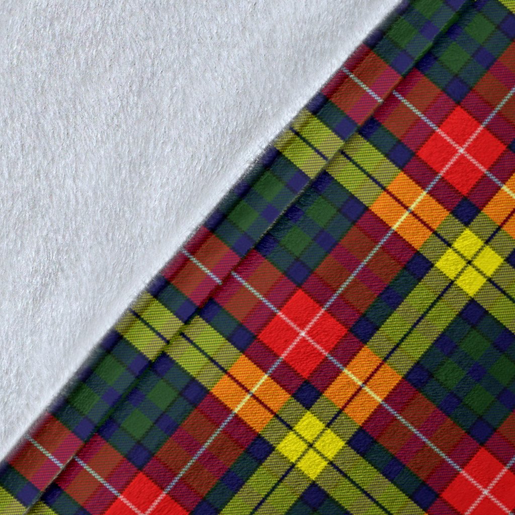 Buchanan Family Tartan Crest Blankets