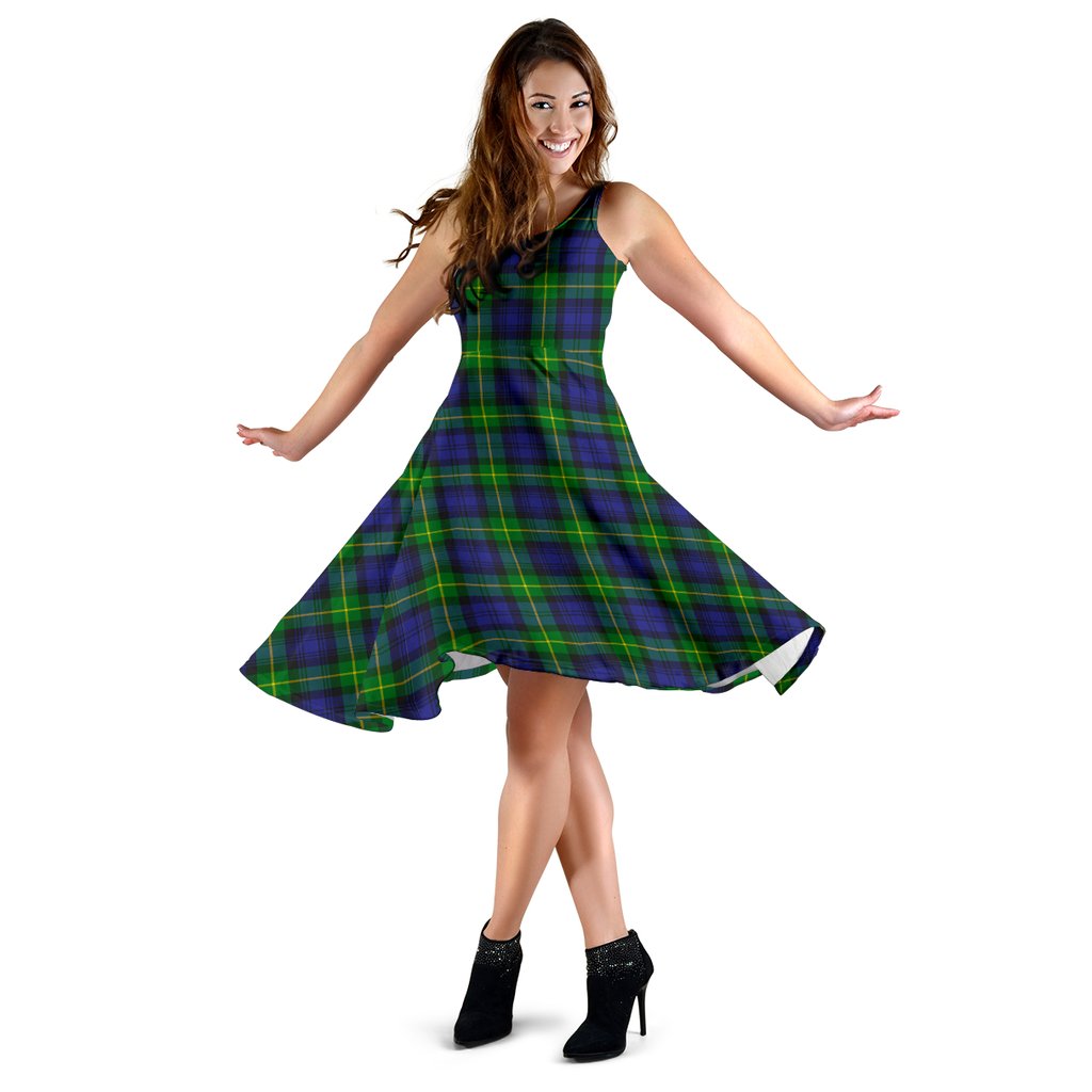 Gordon Modern Tartan Midi Dress