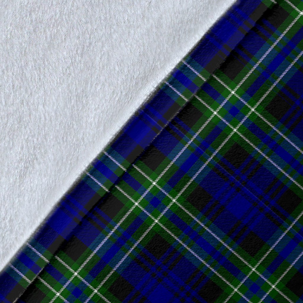 Arbuthnot Modern Tartan Crest Blanket - 3 Sizes