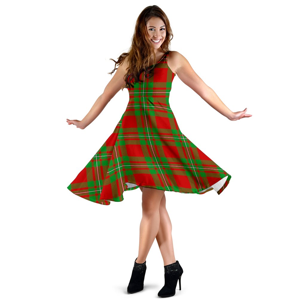 MacGregor Modern Tartan Midi Dress