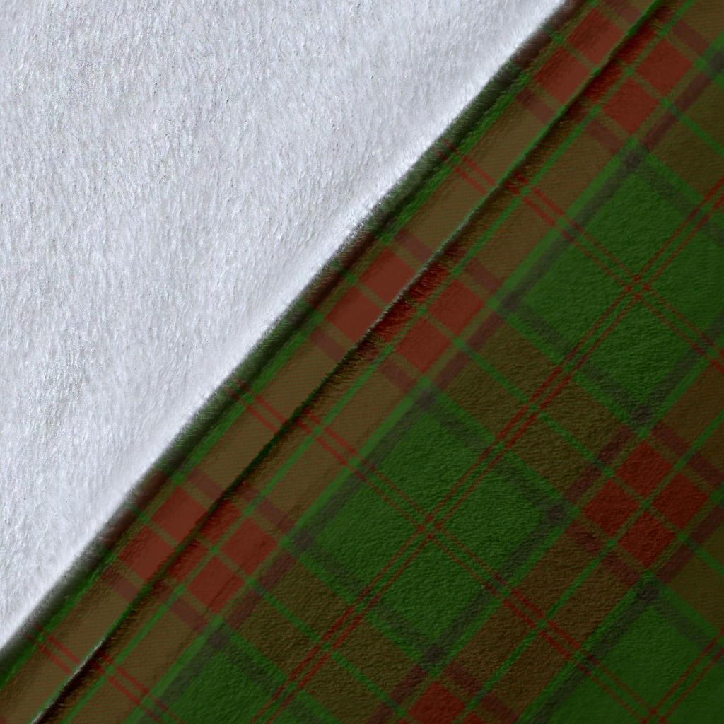 Maxwell Family Tartan Crest Blanket - 3 Sizes