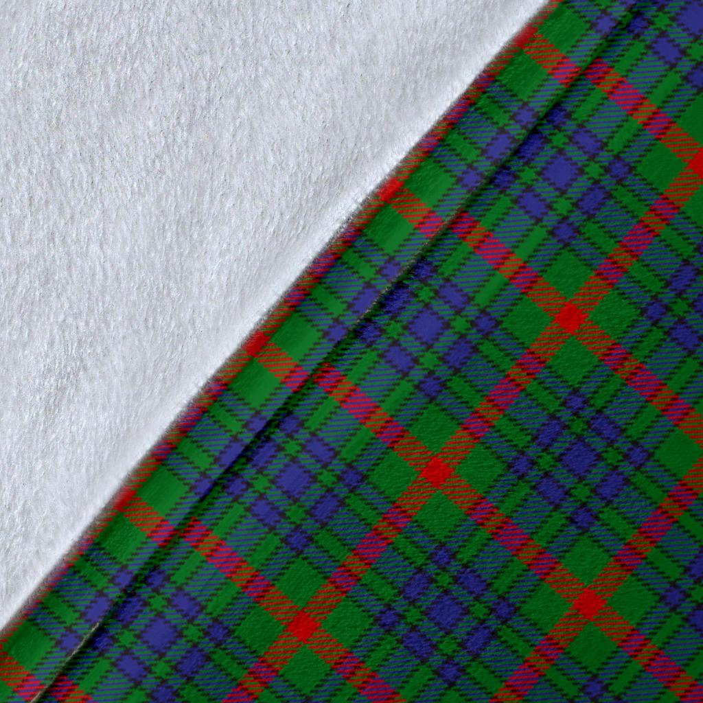 Aiton Family Tartan Crest Blanket - 3 Sizes