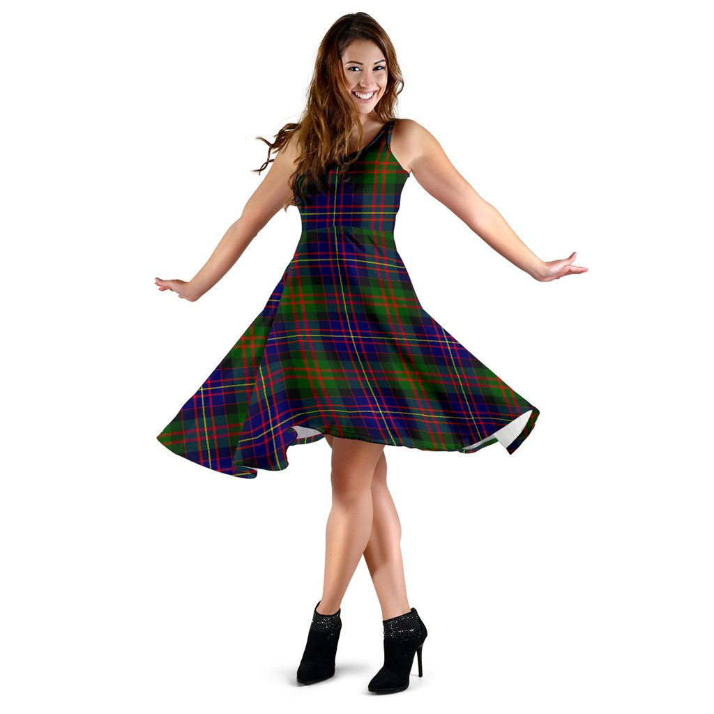 Cameron of Erracht Modern Tartan Midi Dress