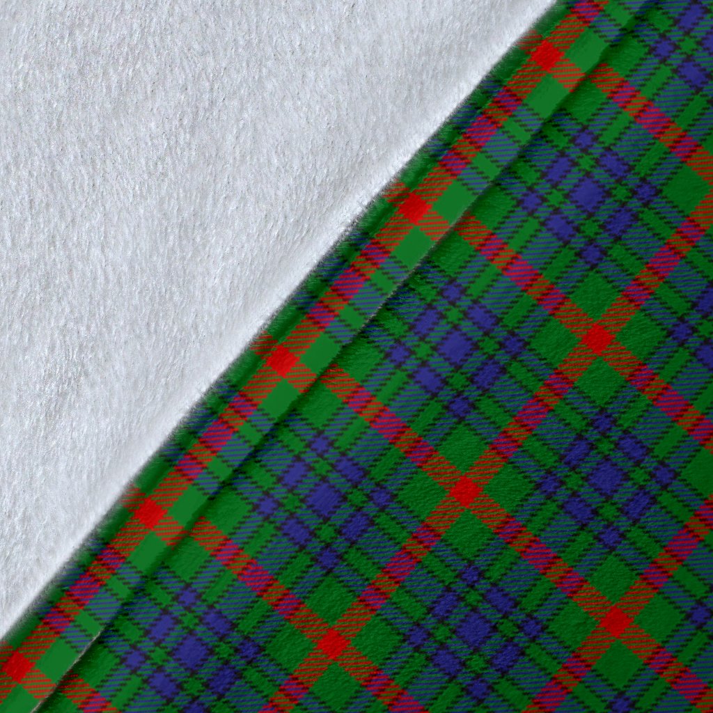 Aiton Family Tartan Crest Blanket - 3 Sizes