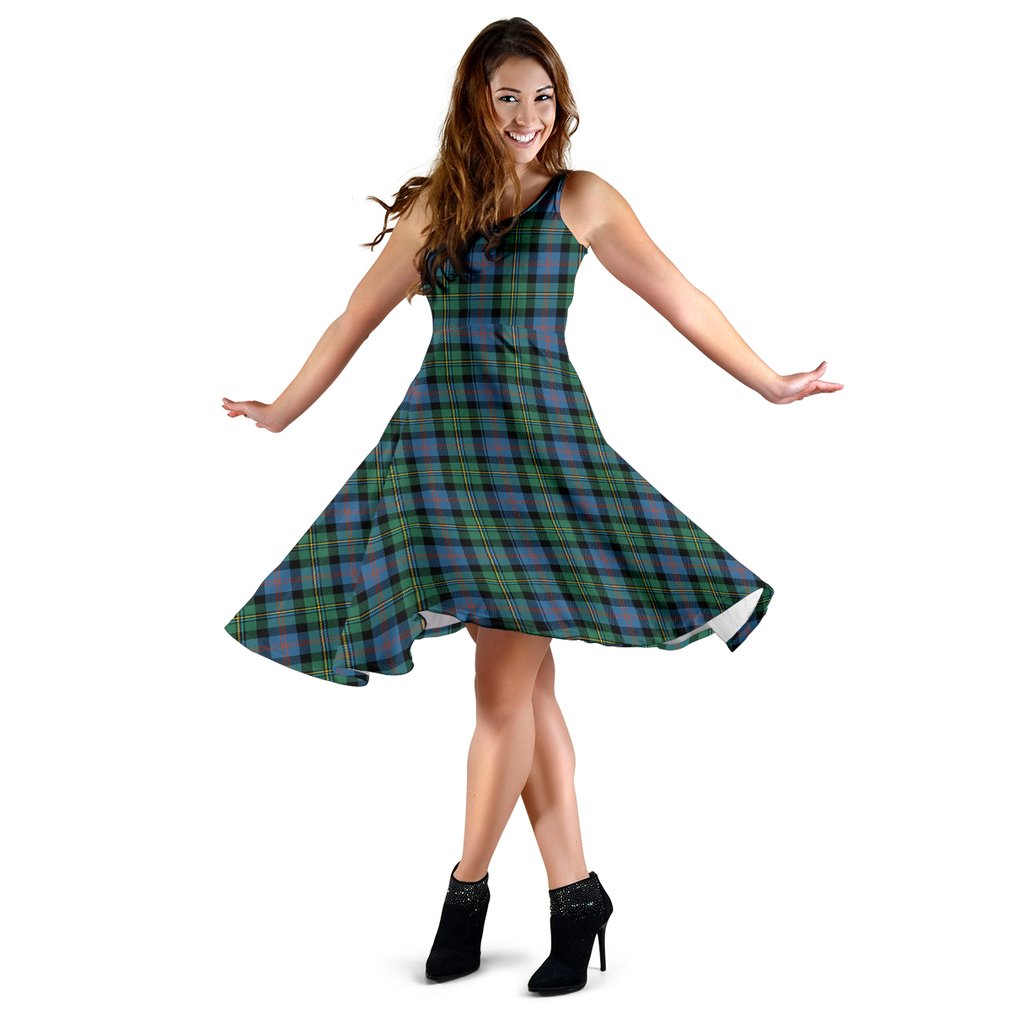 Malcolm (MacCallum) Ancient Tartan Midi Dress