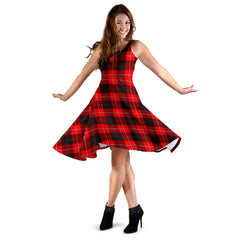 Cunningham Modern Tartan Midi Dress