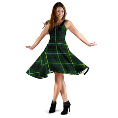 MacArthur Modern Tartan Midi Dress