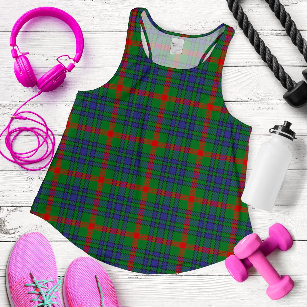 Aiton Tartan Women Racerback Tank Top