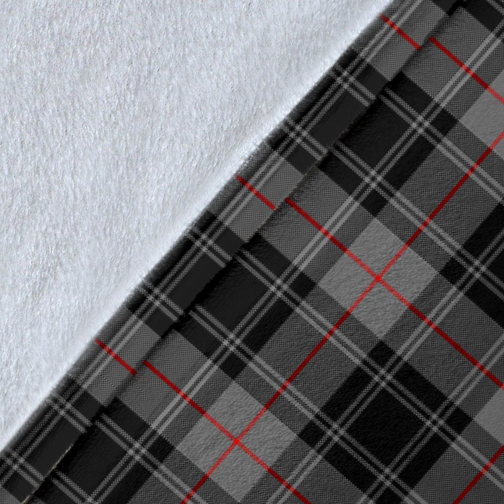 Moffat Family Tartan Crest Blanket - 3 Sizes