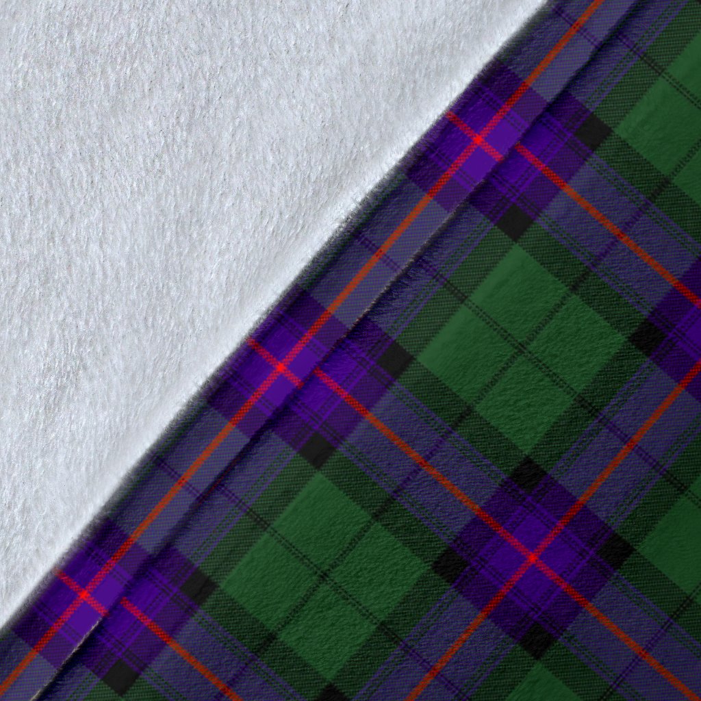 Armstrong Modern Tartan Crest Blanket - 3 Sizes