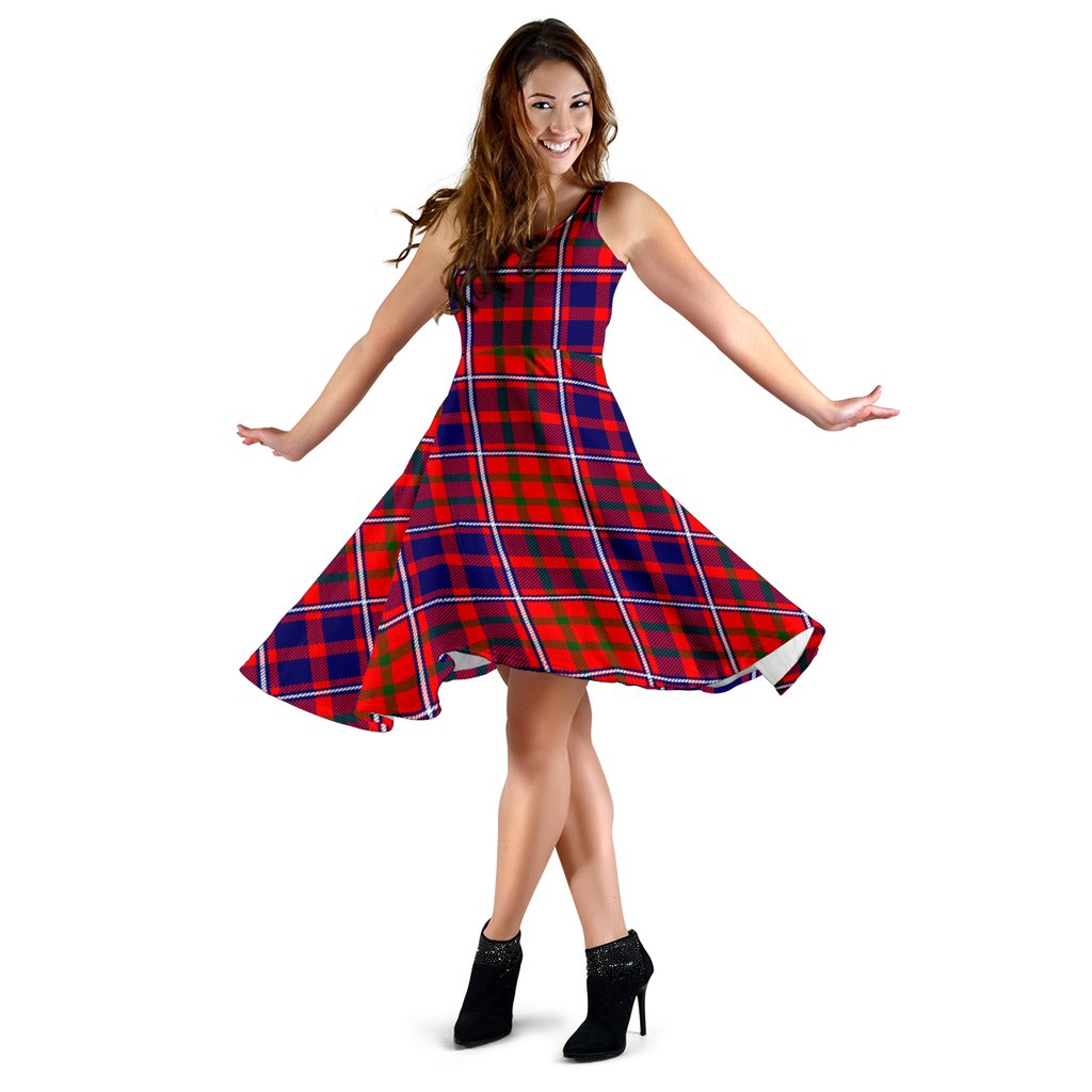 Cameron of Lochiel Modern Tartan Midi Dress