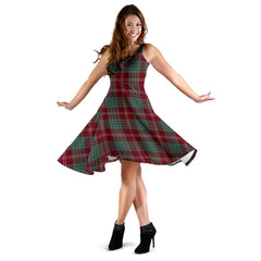 Crawford Modern Tartan Midi Dress