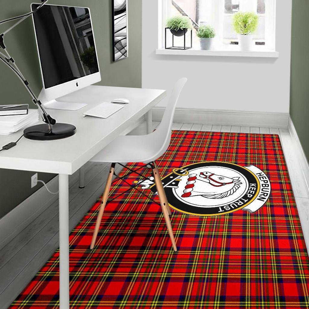 Hepburn Tartan Crest Area Rug