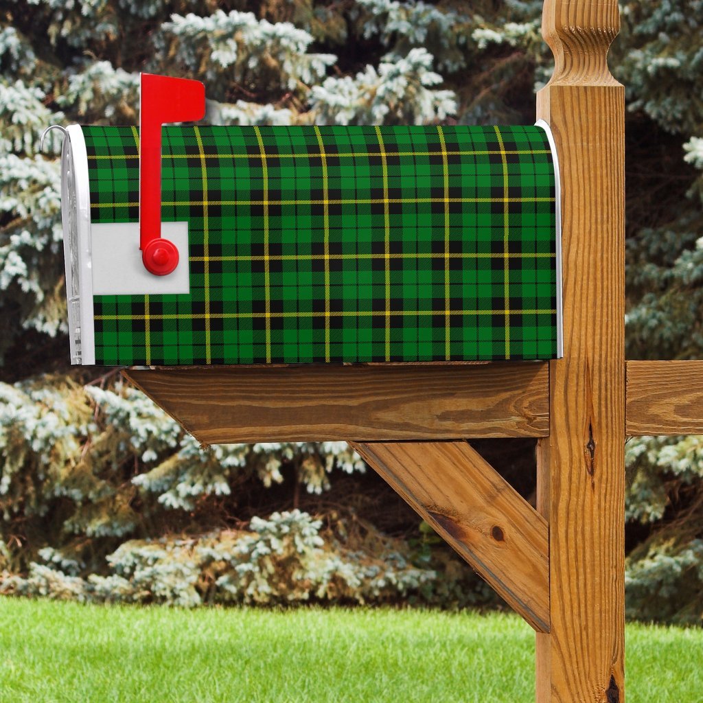 Wallace Hunting Green Tartan Mailbox