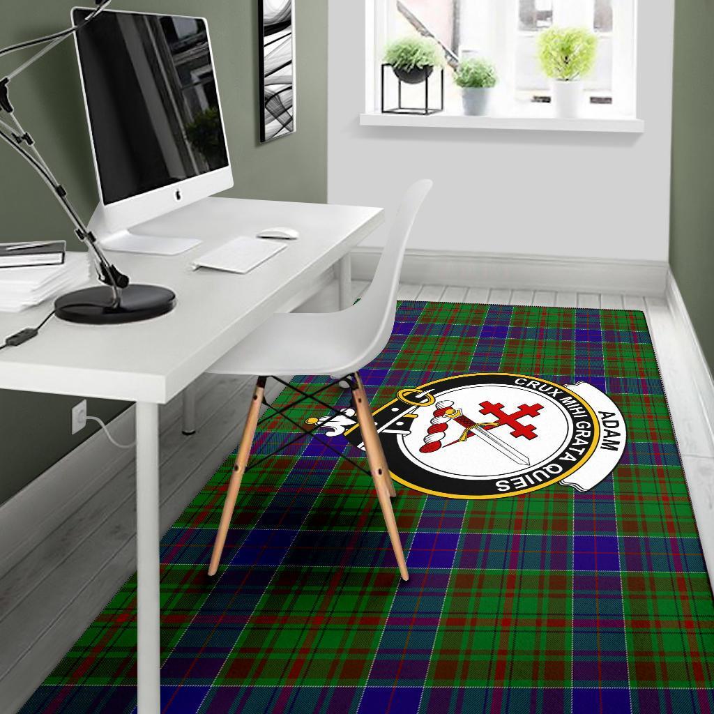 Adam Tartan Crest Area Rug