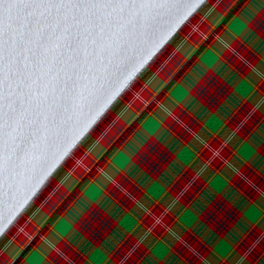 Ainslie Tartan Crest Blanket Wave Style