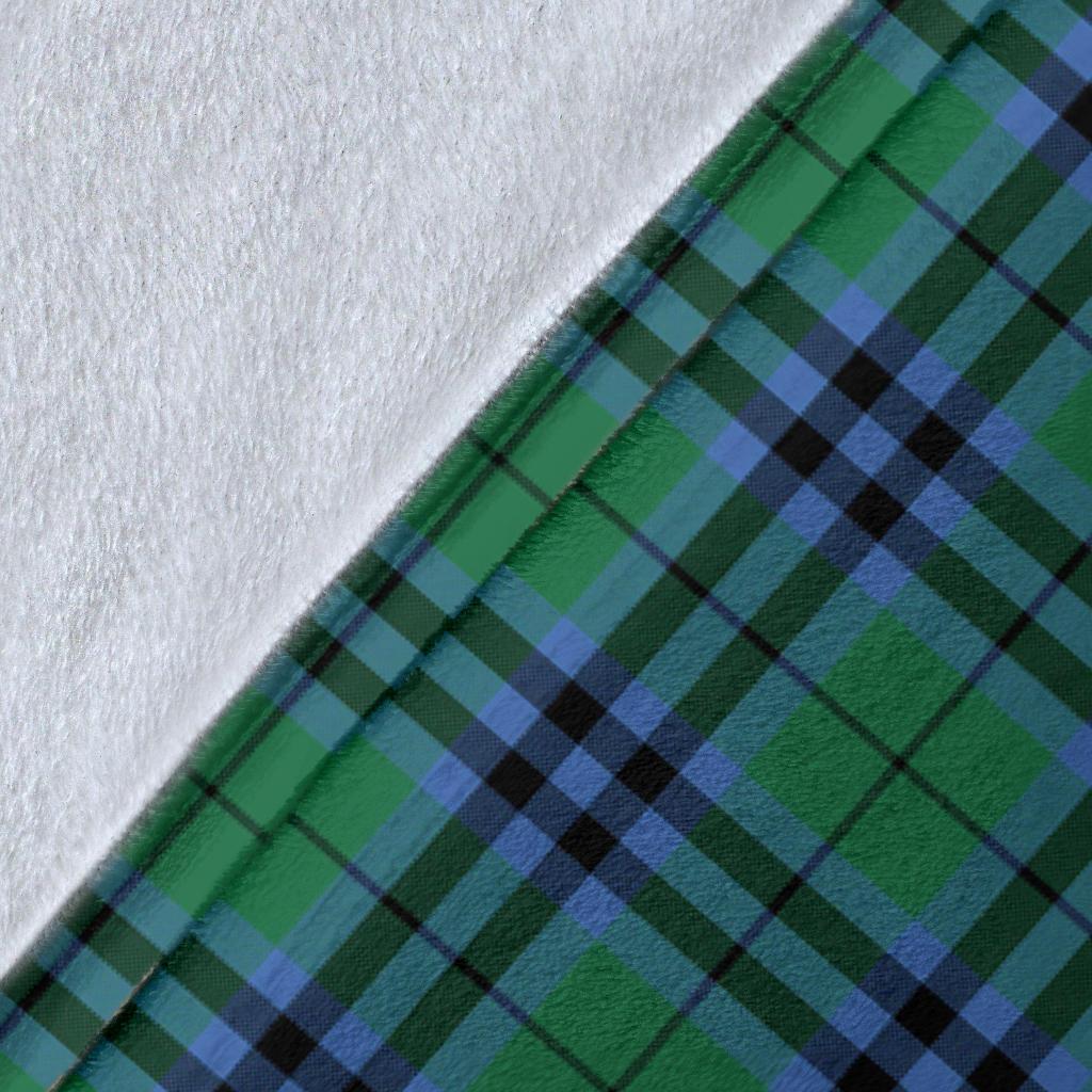 Keith Ancient Tartan Crest Blanket Wave Style