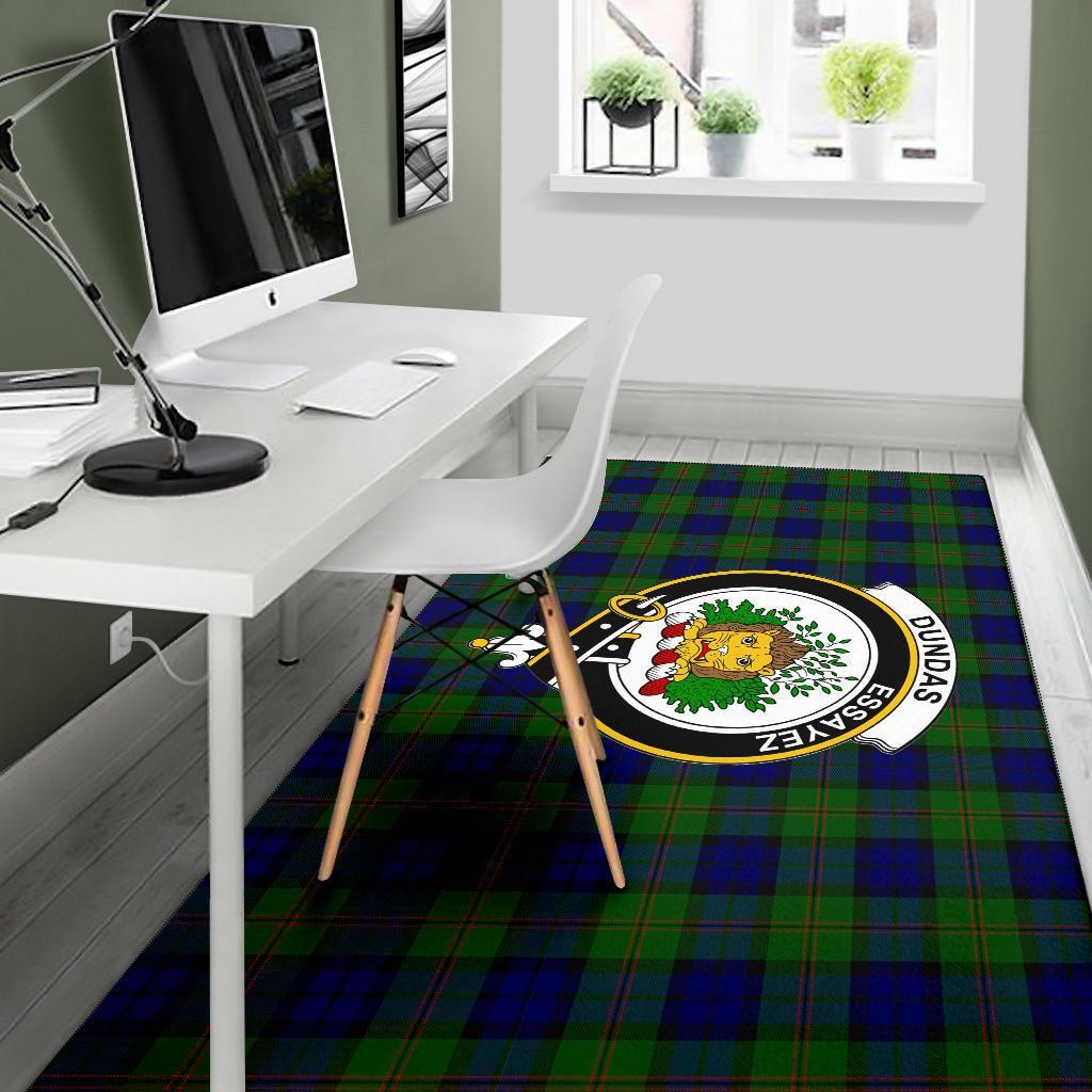 Dundas Tartan Crest Area Rug