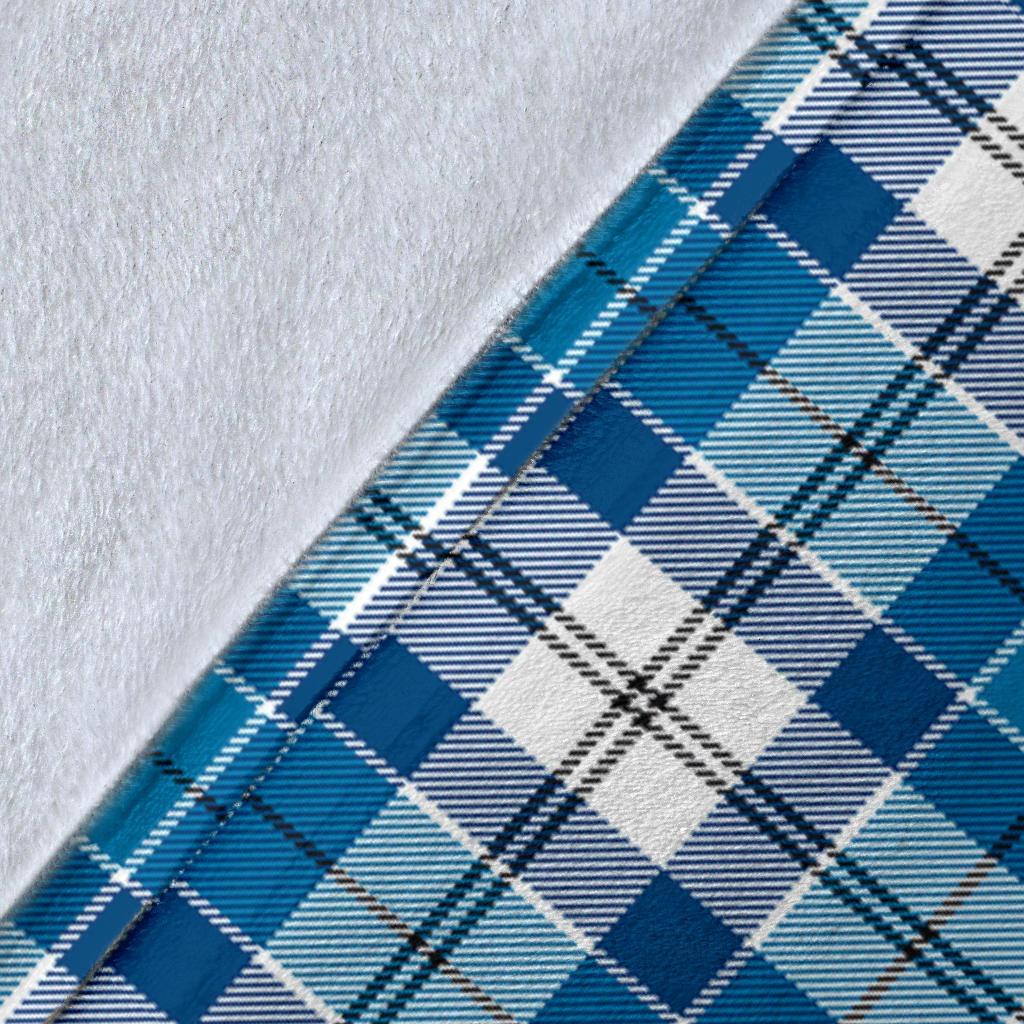 Roberton Tartan Crest Blanket Wave Style