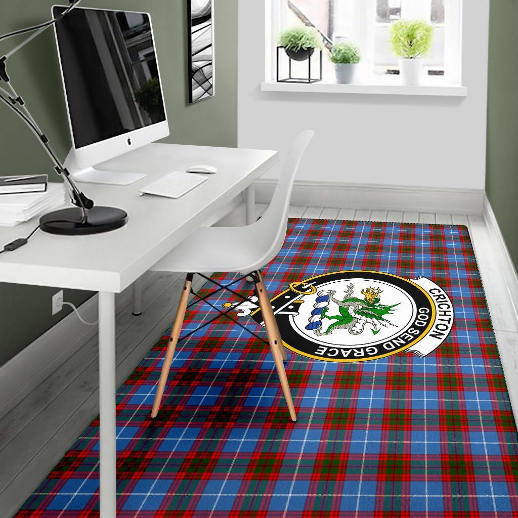 Crichton Tartan Crest Area Rug