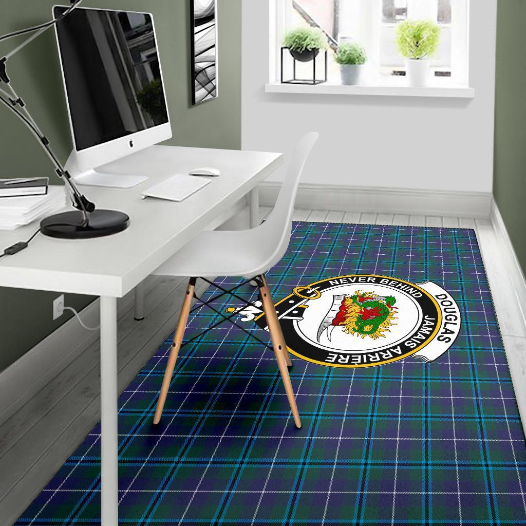 Douglas Tartan Crest Area Rug