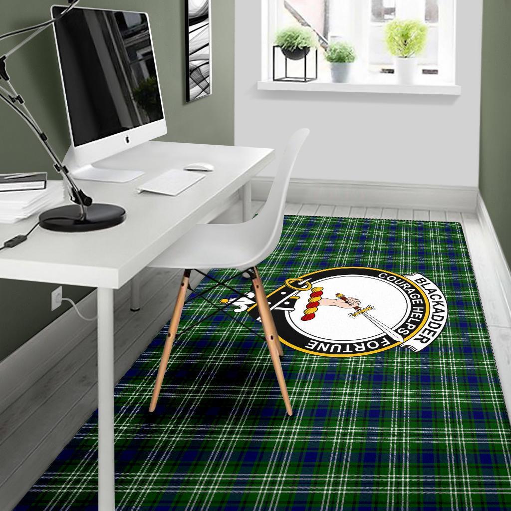 Blackadder Tartan Crest Area Rug