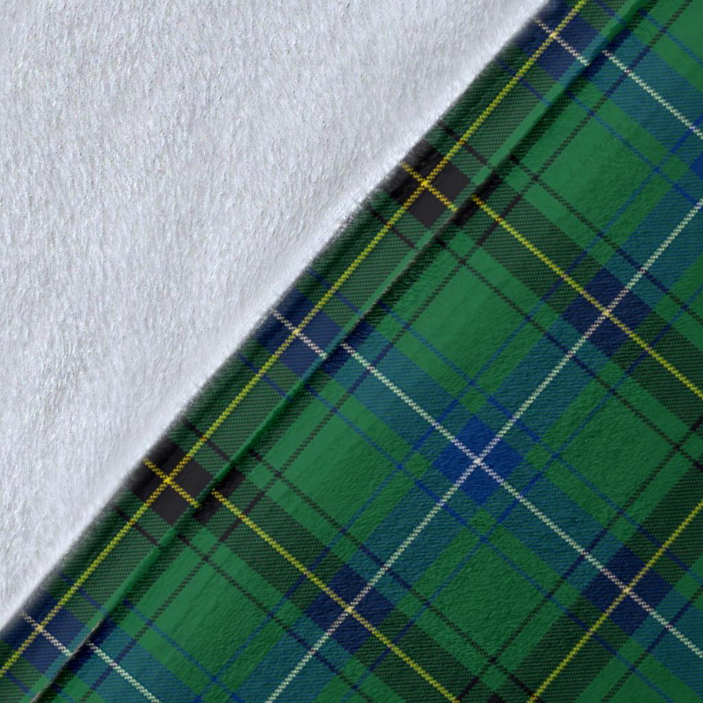 Henderson Ancient Tartan Crest Blanket Wave Style