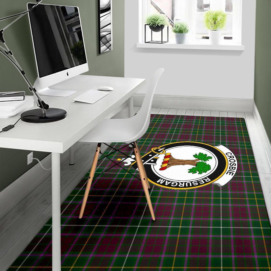 Crosbie Tartan Crest Area Rug