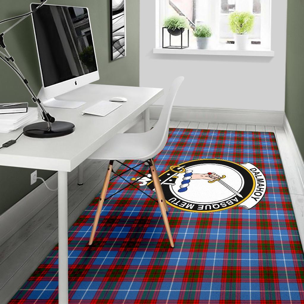 Dalmahoy Tartan Crest Area Rug