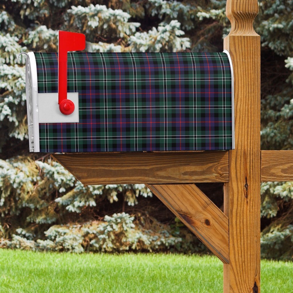 Rose Hunting Modern Tartan Mailbox