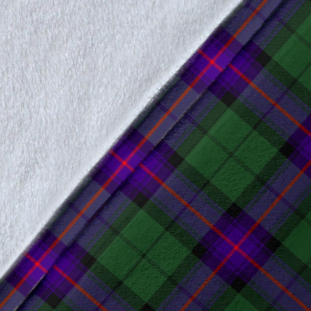 Armstrong Modern Tartan Crest Blanket Wave Style