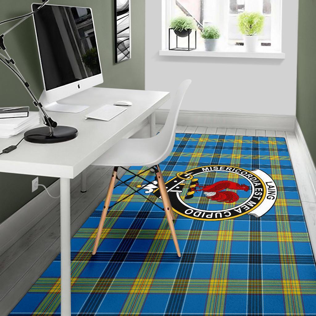 Laing Tartan Crest Area Rug