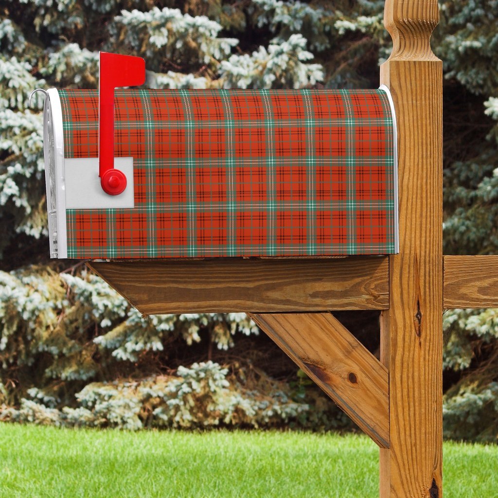 Morrison Red Ancient Tartan Mailbox