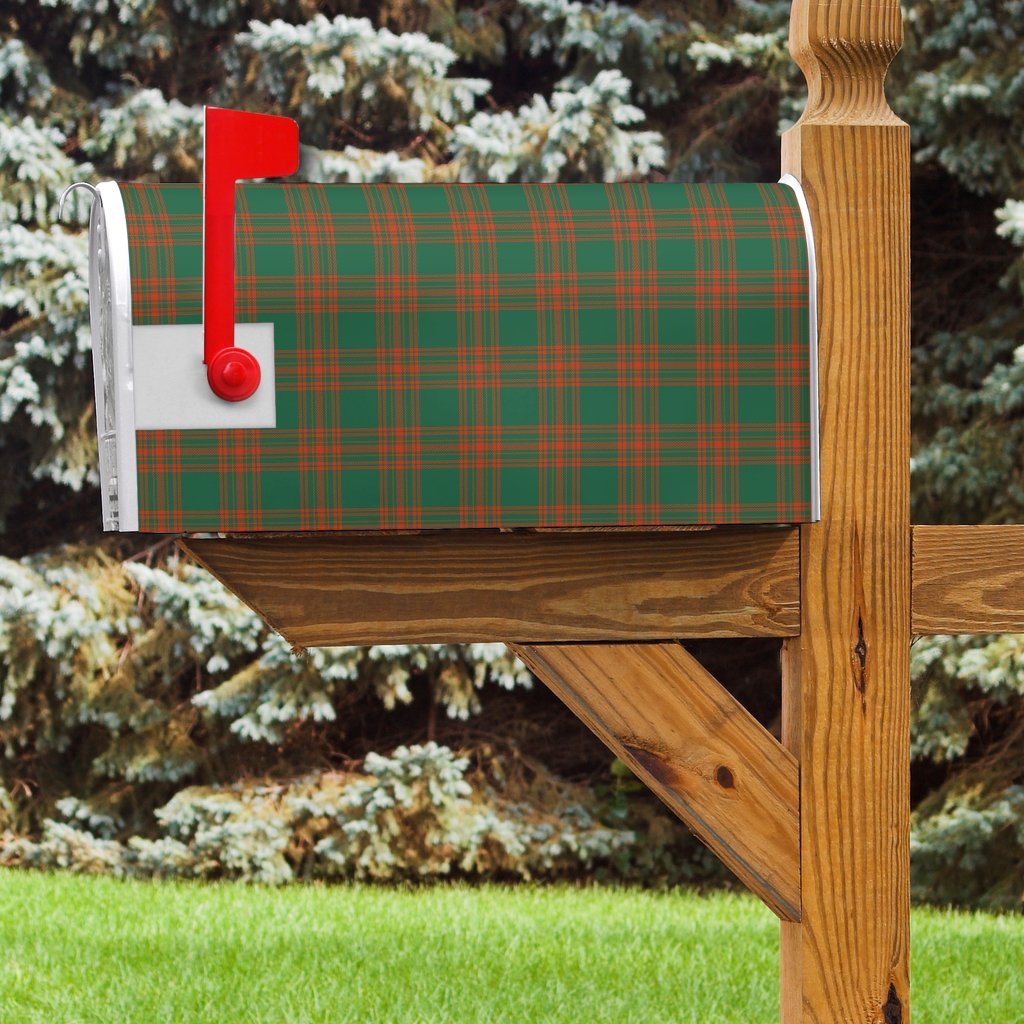 Menzies Green Ancient 2 Tartan Mailbox