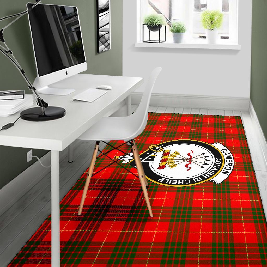 Cameron Tartan Crest Area Rug