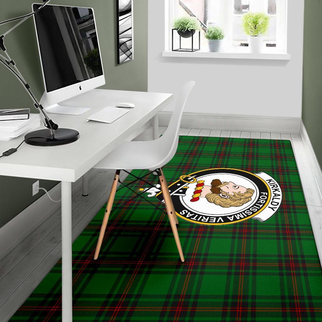 Kirkaldy Tartan Crest Area Rug