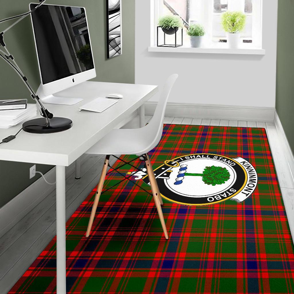 Kinnimont Tartan Crest Area Rug