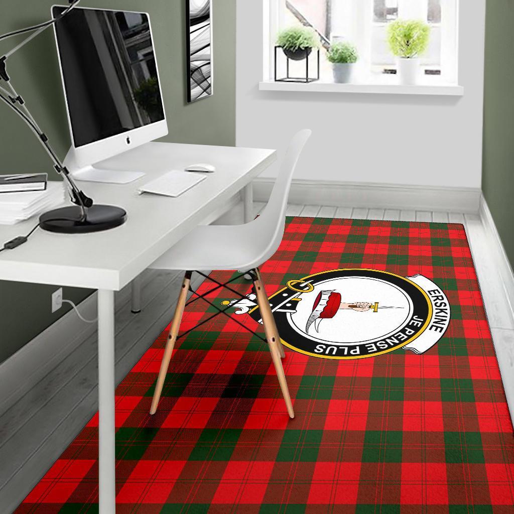 Erskine Tartan Crest Area Rug