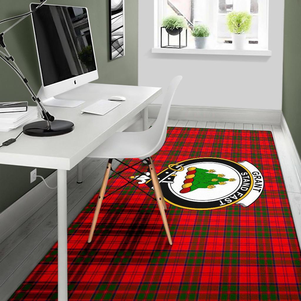 Grant Tartan Crest Area Rug