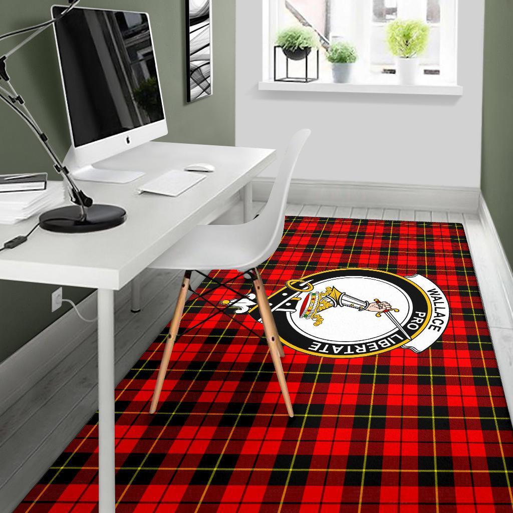 Wallace Tartan Crest Area Rug