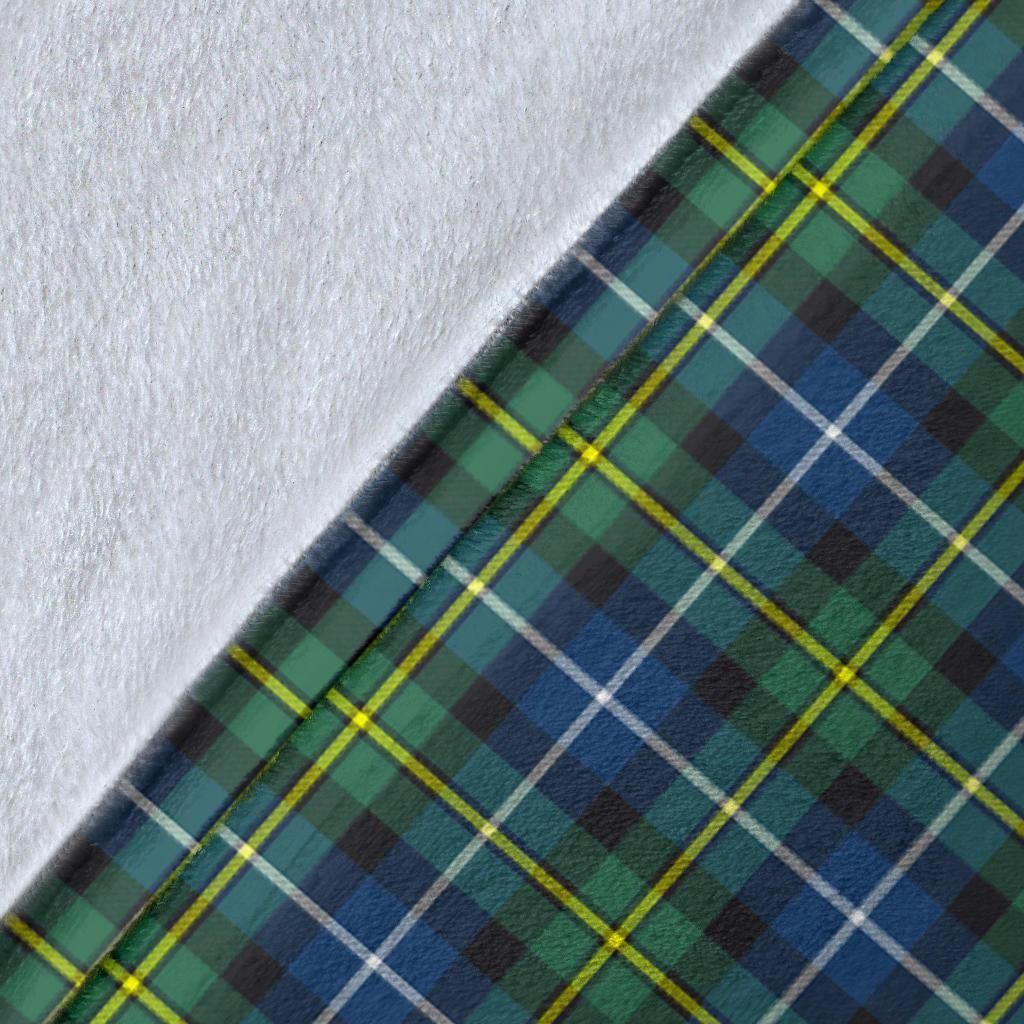 MacNeill of Barra Ancient Tartan Crest Blanket Wave Style