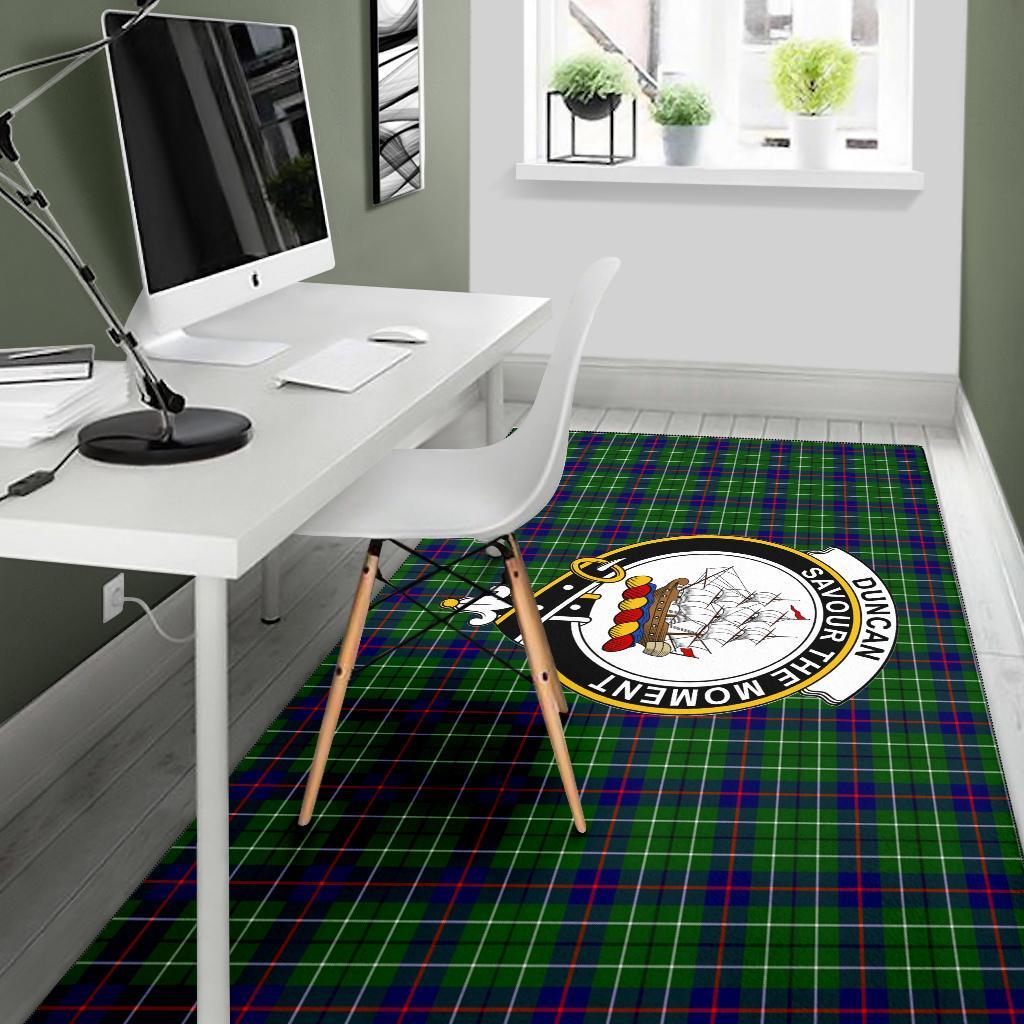 Duncan Tartan Crest Area Rug