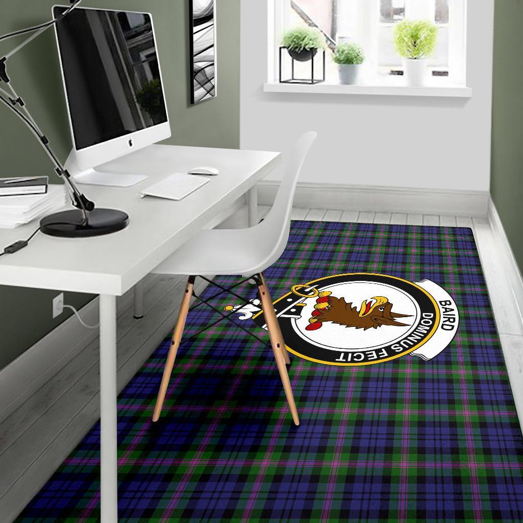 Baird Tartan Crest Area Rug