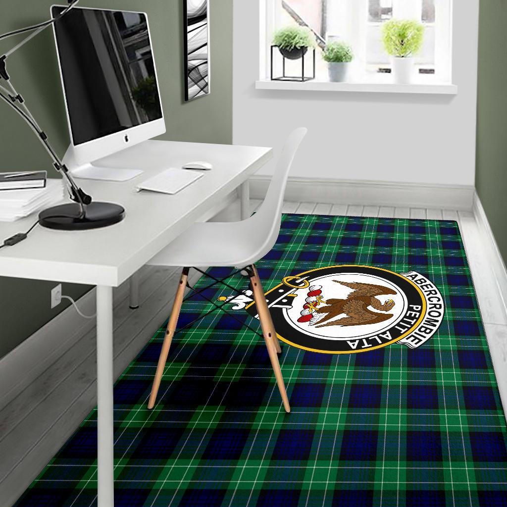 Abercrombie Tartan Crest Area Rug