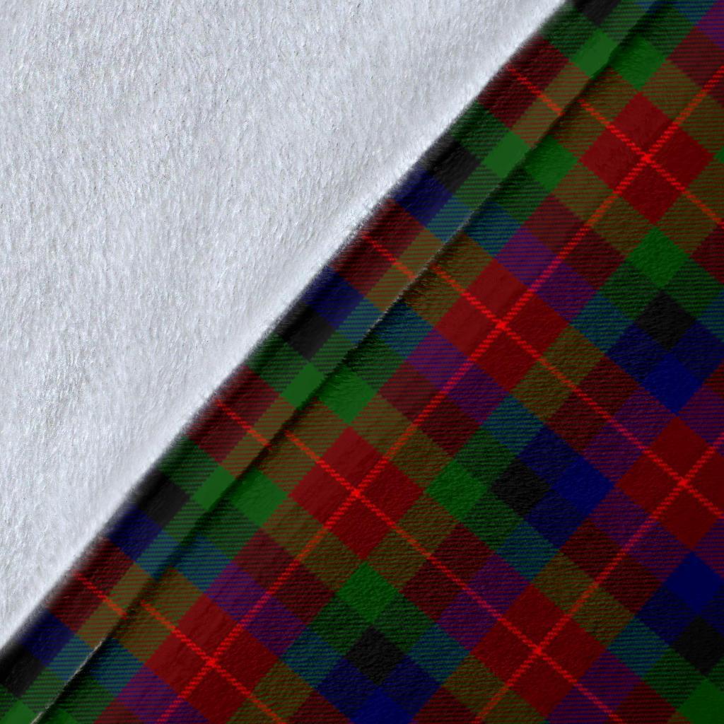 Tennant Tartan Crest Blanket Wave Style