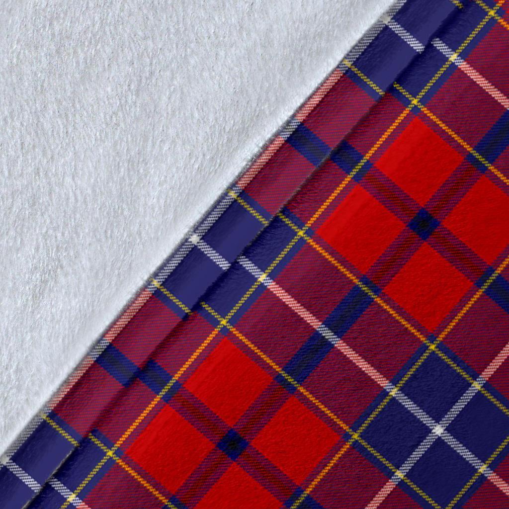 Wishart Dress Tartan Crest Blanket Wave Style