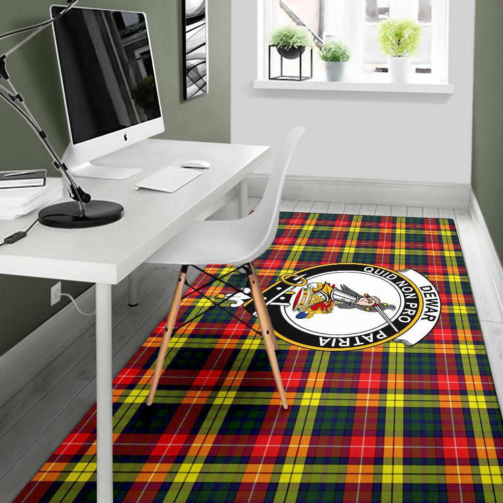 Dewar Tartan Crest Area Rug