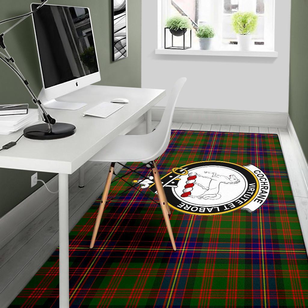 Cochrane Tartan Crest Area Rug