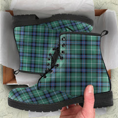 MacDonald Of The Isles Hunting Ancient Tartan Leather Boots - SP